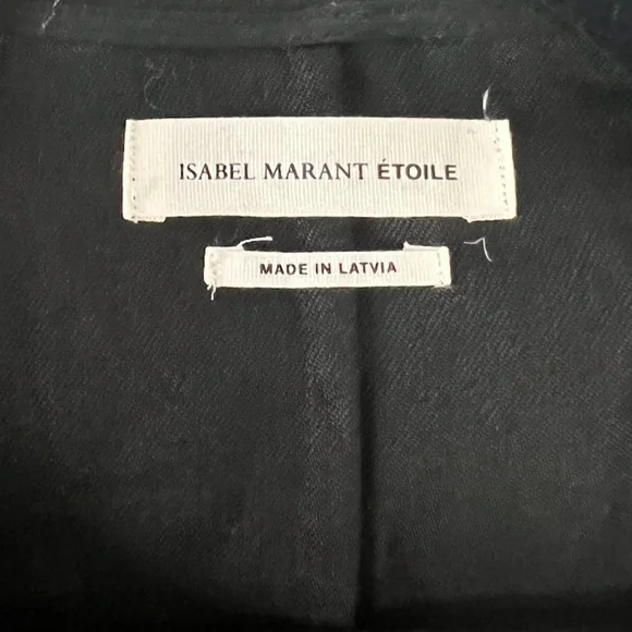 Isabel Marant Etoile Linen Wrap Dress - Picture 5 of 7